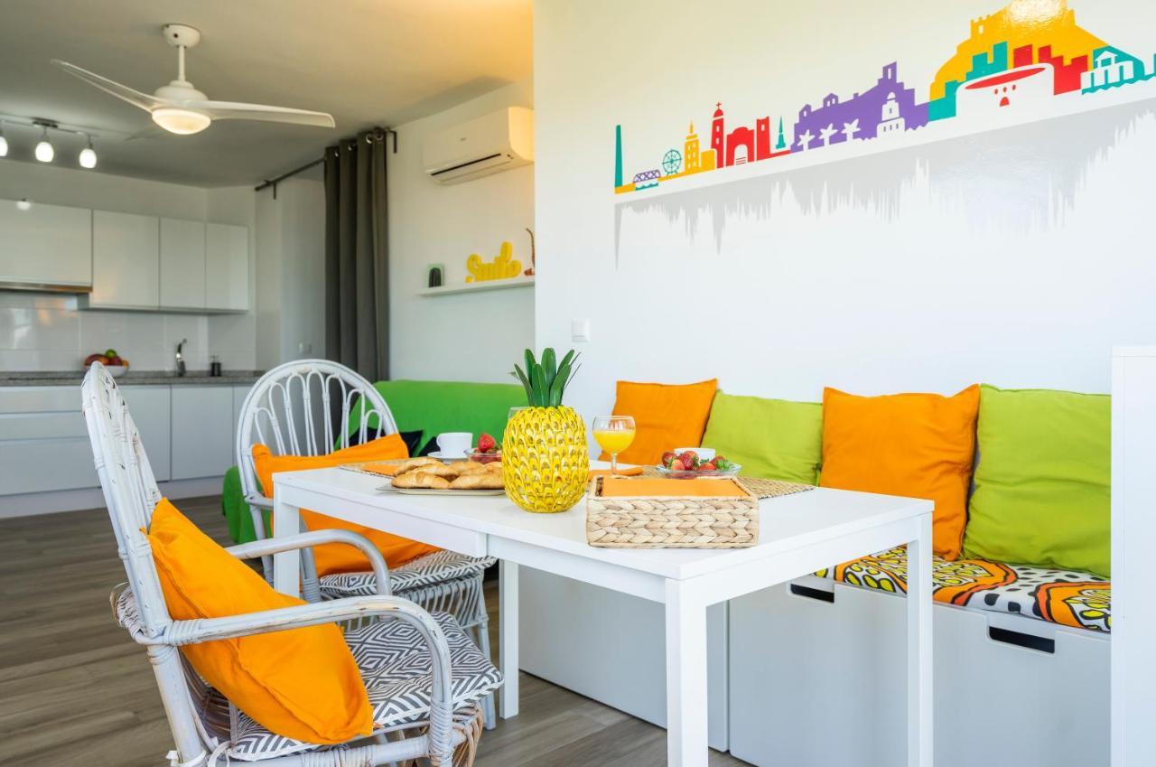 Wintowinrentals Sunny Side, Pool, Wifi & Sea View 베나자라프 외부 사진